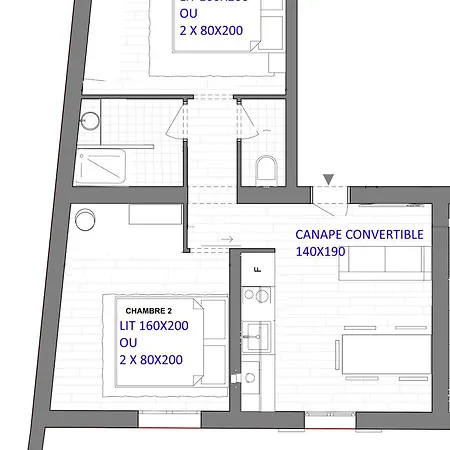 Sur L'ile De Apartmán